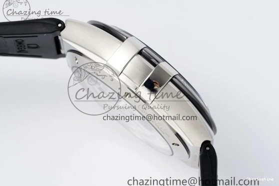 0104 Constellation Black Ceramic SS SBF 1:1 Best Edition Black Dial on Black Gummy Strap A8900 Super Clone TimelessDesign 7798